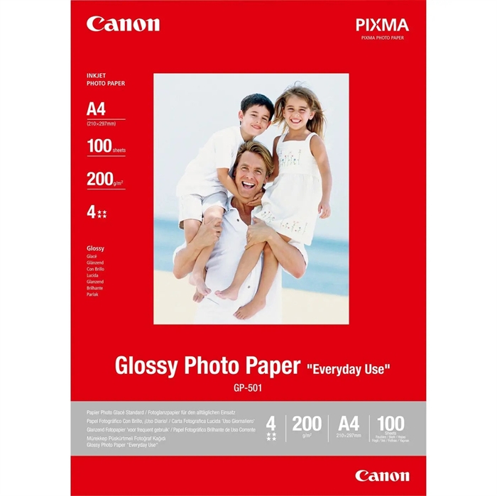 Canon GP-501 Glossy Photo 200g/m² - A4, 100 listova