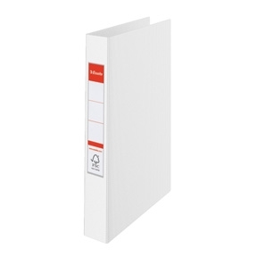 Esselte Ring binder Vivida PP A4 4RR 25mm white