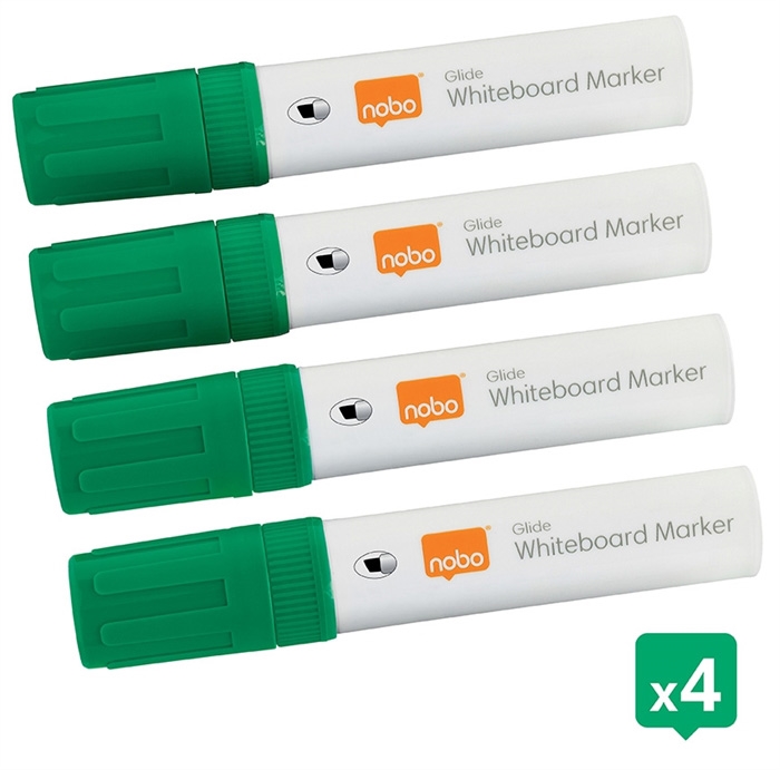 Nobo WB marker Glide Jumbo kosi 10 mm zeleni (4)