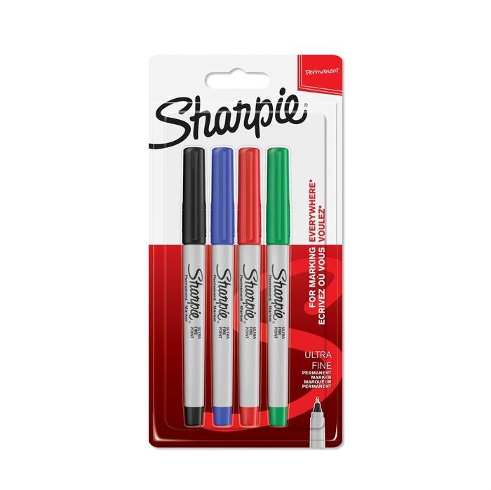 Set markera Sharpie Ultra Fine 0,3 mm (4)