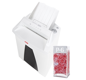 HSM Securio shredder AF300 AutoFeed P6 0.78x11 cross-cut