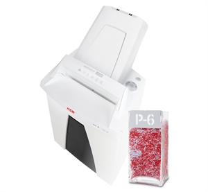 HSM Securio shredder AF350 AutoFeed P6 0.78x11 confetti