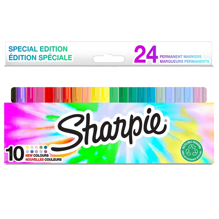 Sharpie Marker Fine 1,0 mm razni blister set (24)