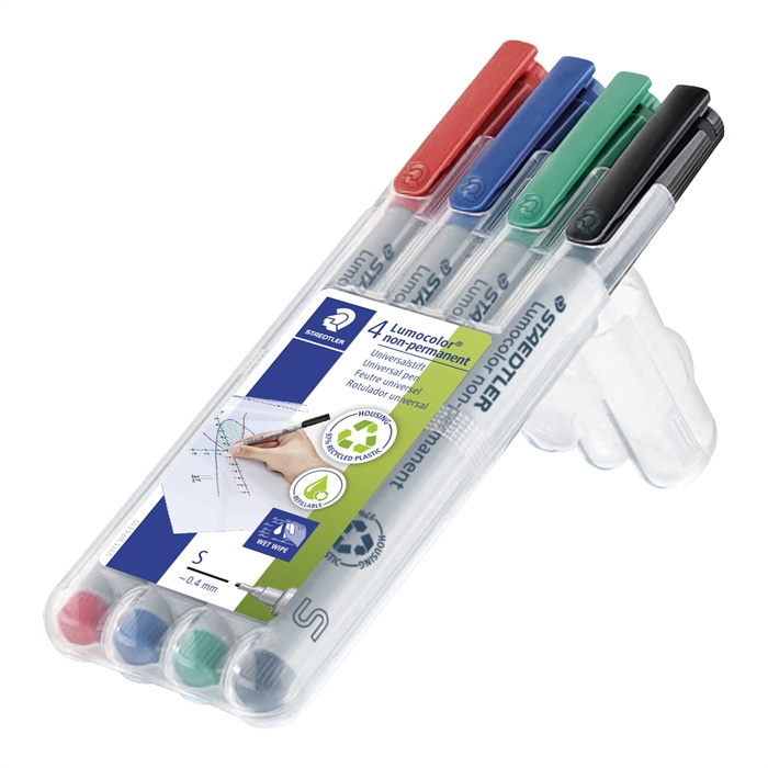 Staedtler Marker Lumocolor Non-P 0,4 mm asortiman (4)