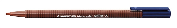 Staedtler Fiberpen Triplus Color 1,0 mm van Dyck smeđa