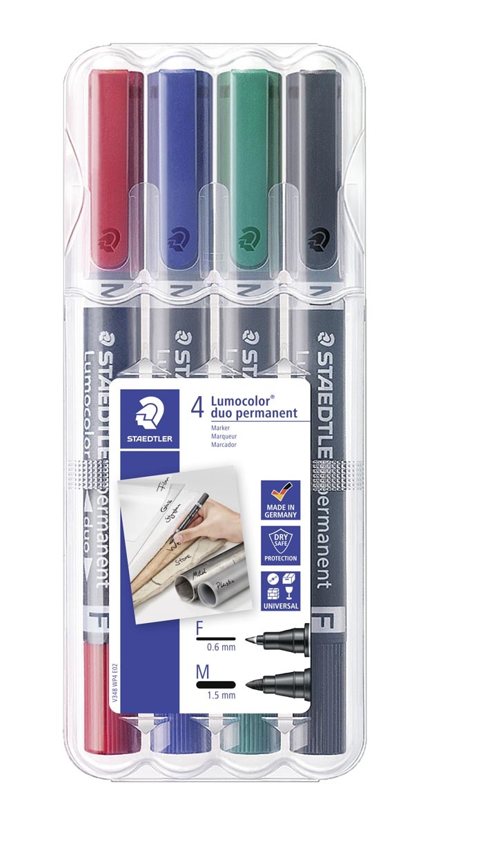 Staedtler marker Lumocolor Duo Perm 0,6-1,5 mm u izboru (4)