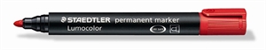 Staedtler marker Lumocolor Perm okrugli 2,0 mm crveni