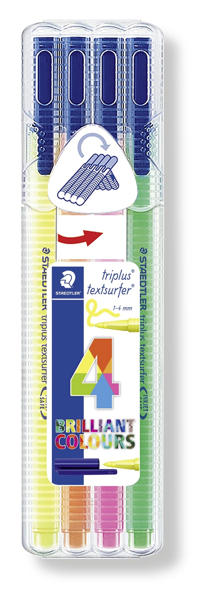 Staedtler Highlighter Textsurfer Triplus set (4)