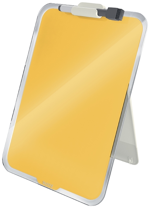 Leitz Clipboard glass Cosy yellow