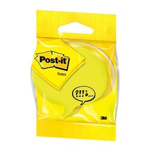 3M Post-it Notes 70 x 70 mm, cube pad "speech bubble"