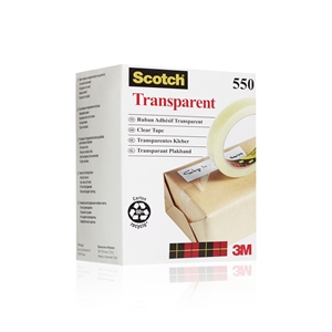 3M Tape Scotch 550 19mmx66m clear