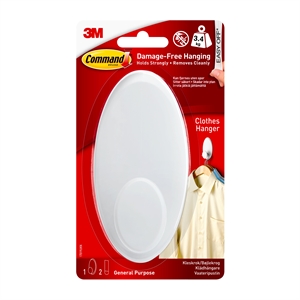 3M Command clothes hanger 17019