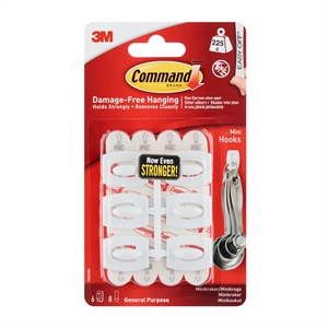 3M Command mini hooks 17006