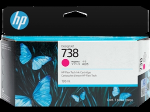 HP 738 130-ml magenta DesignJet tintni uložak