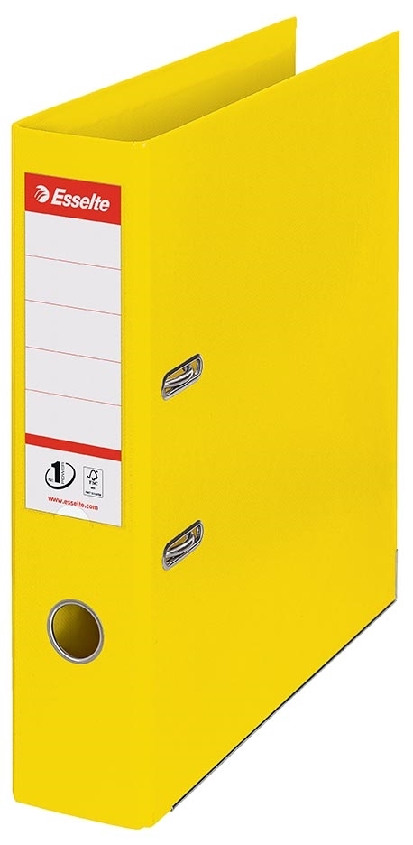 Esselte Binder No1 Vivida PP A4 75mm yellow