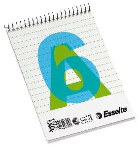 Esselte Spiral Pad A6L 60g 80 sheets