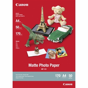 Canon MP-101 Matte Photo 170g/m² - A4, 50 listova