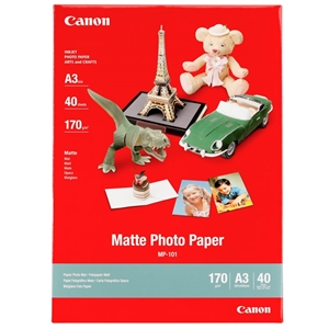 Canon MP-101 Matte Photo 170g/m² - A3, 40 listova