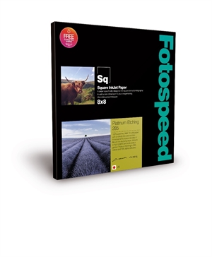 Fotospeed Platinum Etching 285 g/m² - 8x8" , 25 listova