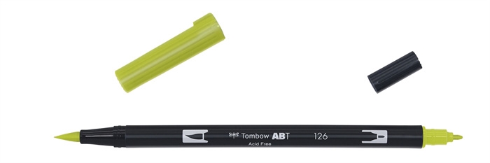 Tombow Marker ABT Dual Brush 126 svijetlo maslinasti