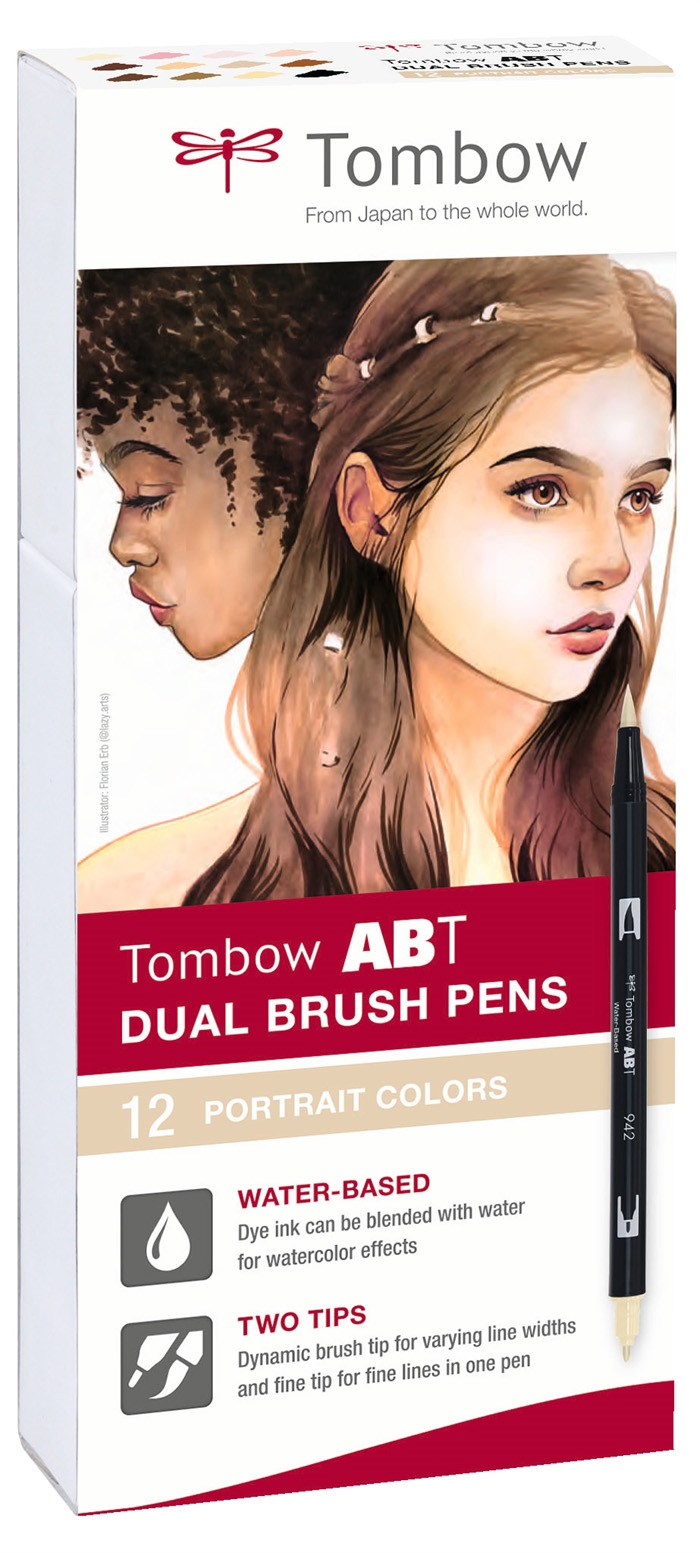 Tombow Marker ABT Dual Brush 12P-4 Portretne boje (12)