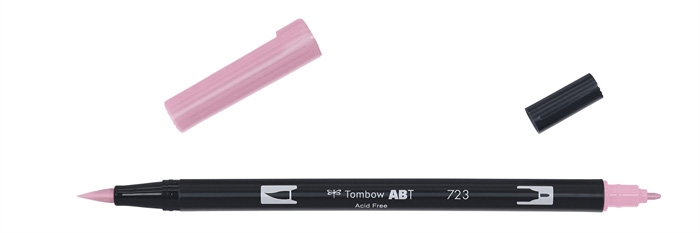 Tombow Marker ABT Dual Brush 723 ružičasti