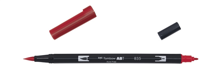 Tombow Marker ABT Dual Brush 835 persmon