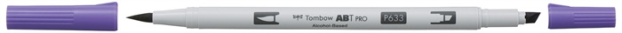 Tombow Marker alkohol ABT PRO Dual Brush 633 duboka boja lavande