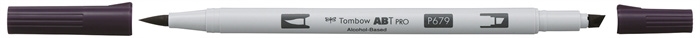 Tombow Marker alkohol ABT PRO Dual Brush 679 tamno šljiva