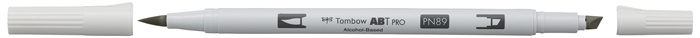 Tombow Marker alkohol ABT PRO Dual Brush N89 toplo siva 1