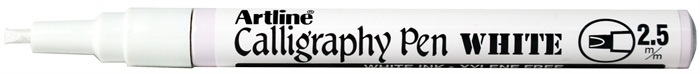 Artline 993 Calligraphy white