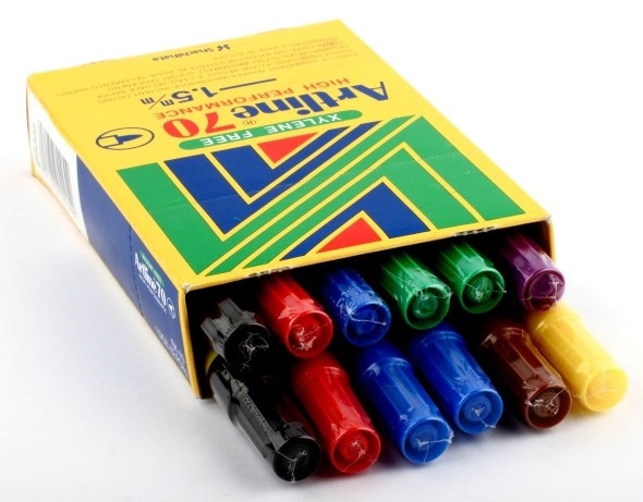 Artline Marker 70 Permanent 12 assorted.