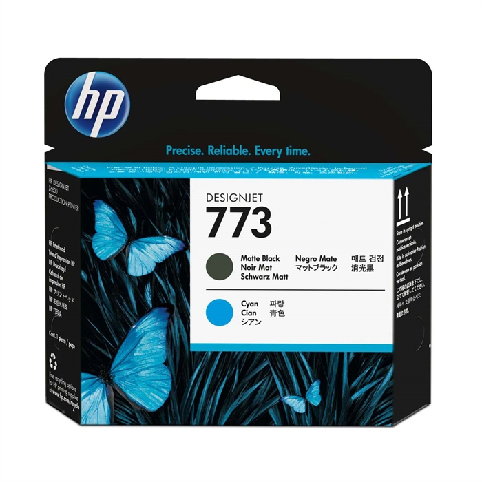 HP 773 matte black & cyan ispisna glava