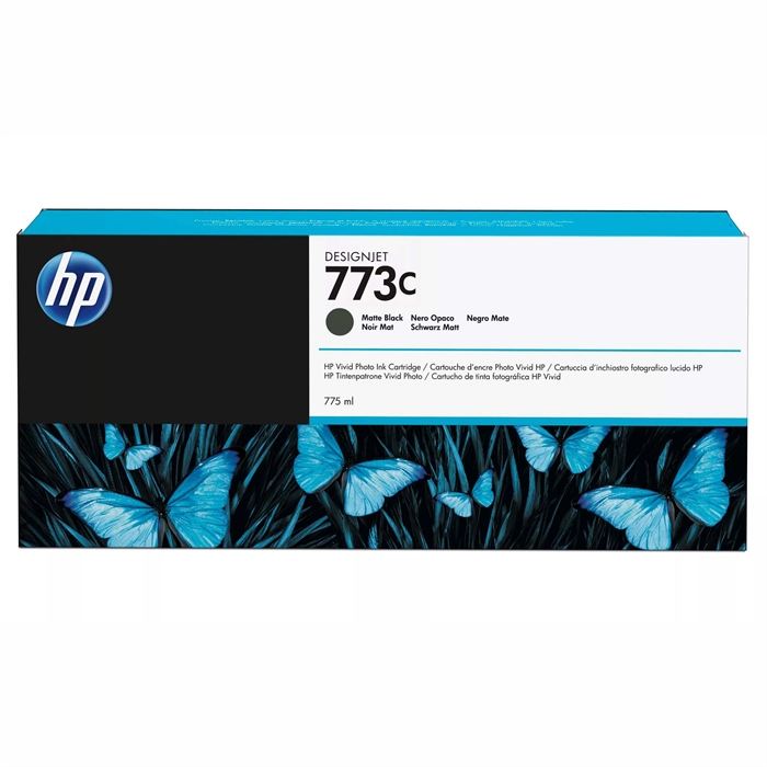 HP 773C matte black cartridge, 775 ml