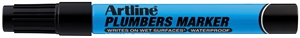 Artline plumber's marker black