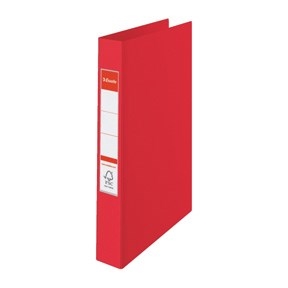 Esselte Ring Binder Vivida PP A4 4RR 25mm red.