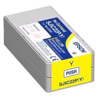 Epson Gul blækpatron til  Epson TM-C3500 - 32,5 ml