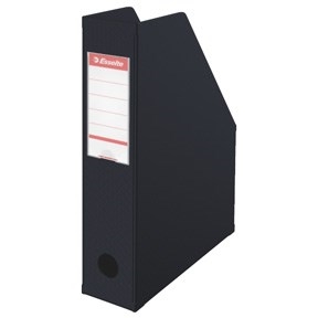 Esselte Magazine Holder Vivida PVC A4 70mm black