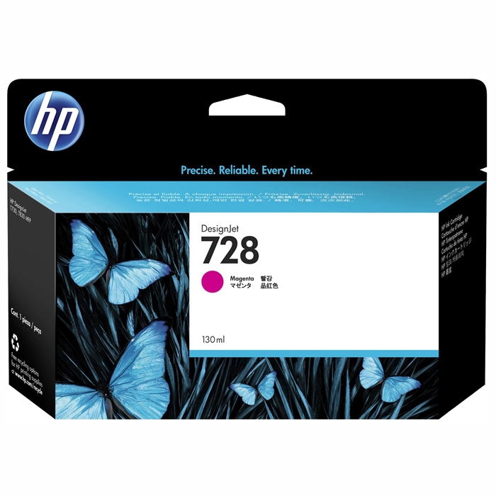 HP 728 130-ml Magenta DesignJet uložak