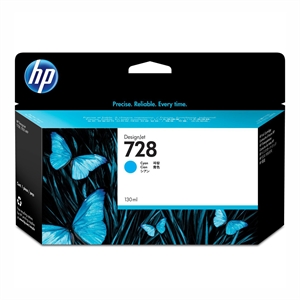 HP 728 130-ml Cyan DesignJet uložak