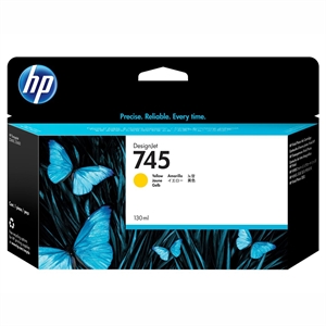 HP 745 yellow cartridge, 130 ml