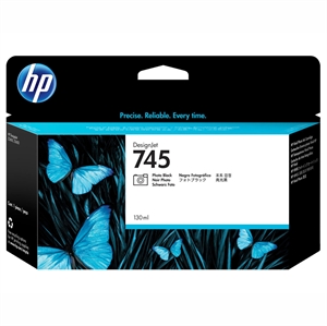 HP 745 photo black cartridge, 130 ml