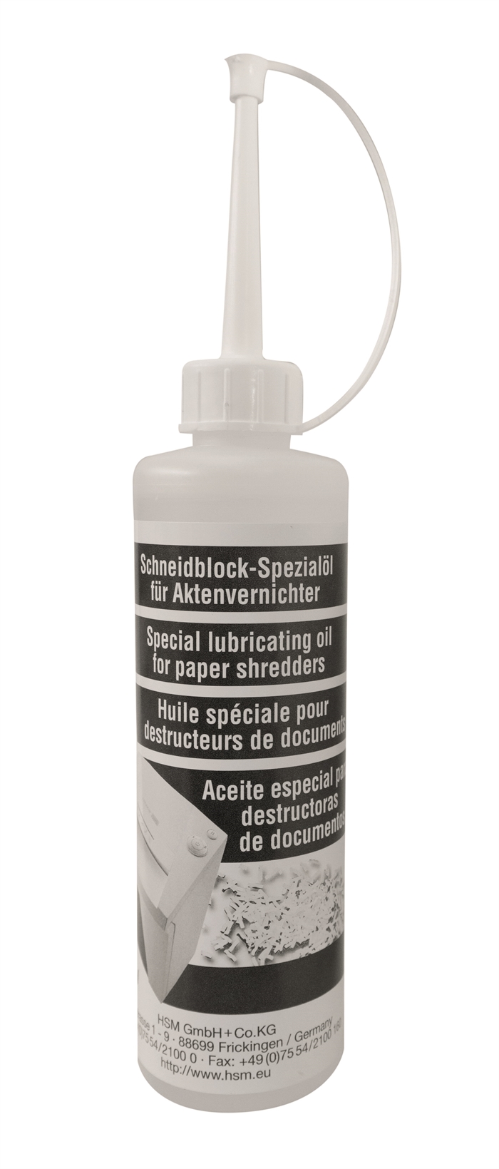 HSM shredder oil for cutting head 250ml