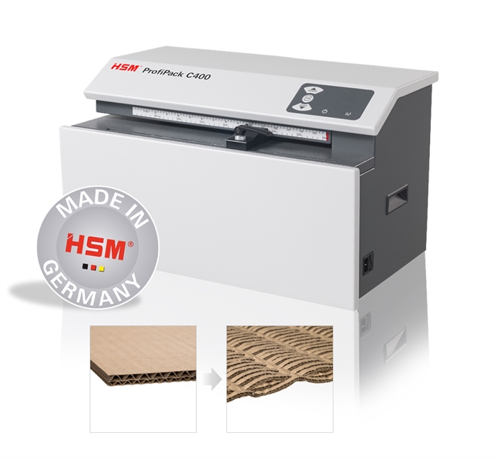 HSM ProfiPack pap shredder C400 tabletop model