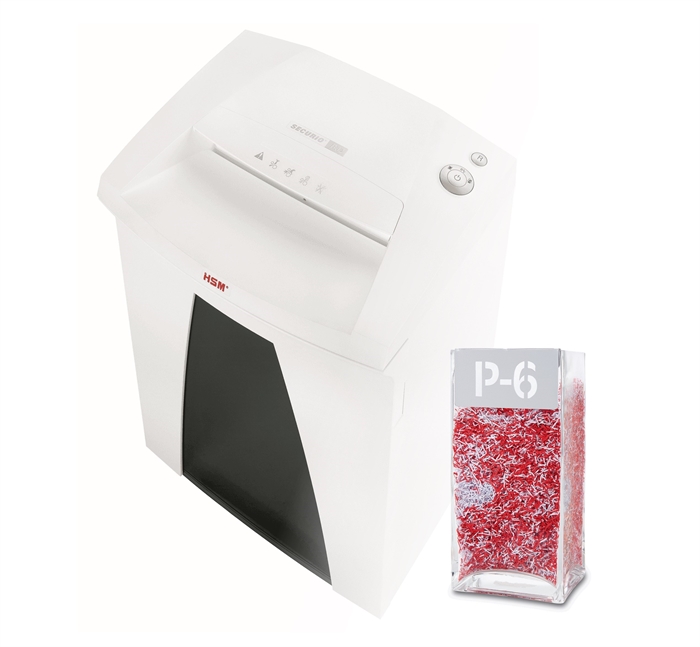 HSM Securio shredder B32 P6 0.78x11 confetti