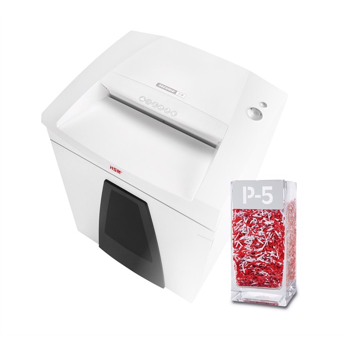 HSM Securio shredder B35 P5 1.9x15 confetti