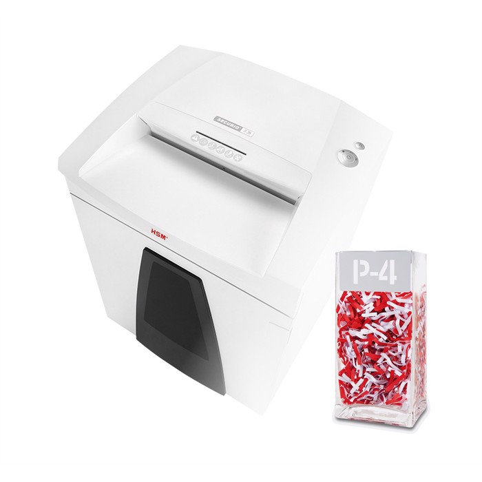 HSM Securio shredder B35 P4 4.5x30 confetti