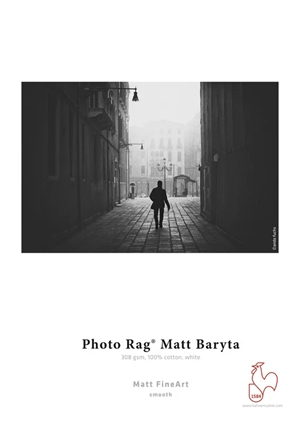 Hahnemühle Photo Rag Matt Baryta 308 g/m² - 17" x 12 metara