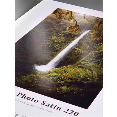 Intro Kit Hahnemühle Sustainable Photo Satin 220 g/m² - A4, 3 types x 3 listova