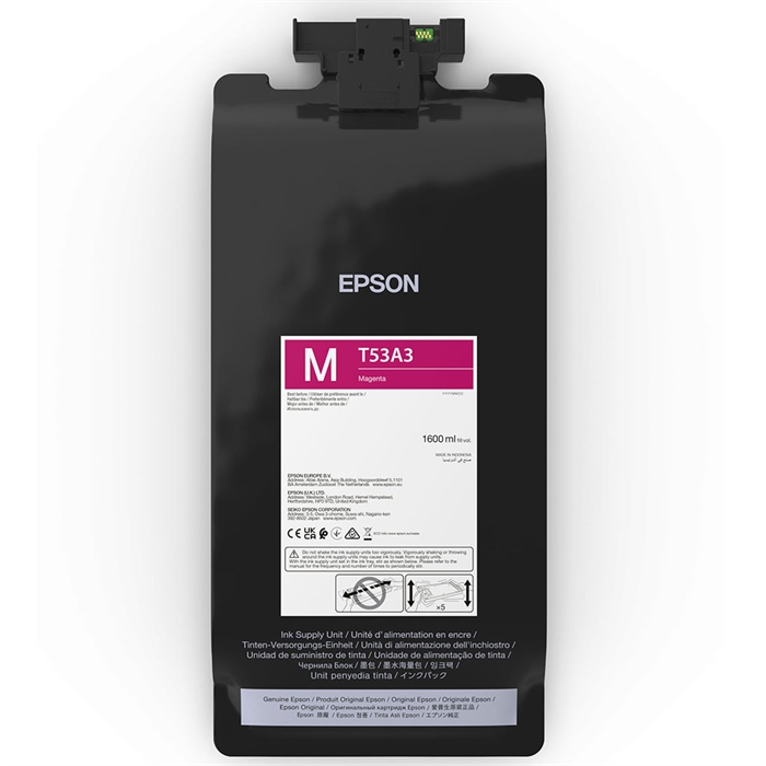 Epson Magenta T53A3 - vrećica za tintu od 1600 ml